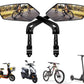 Mountain Bike Rearview Mirror Adjustable Rotatable Handlebar Bicycle Mirror