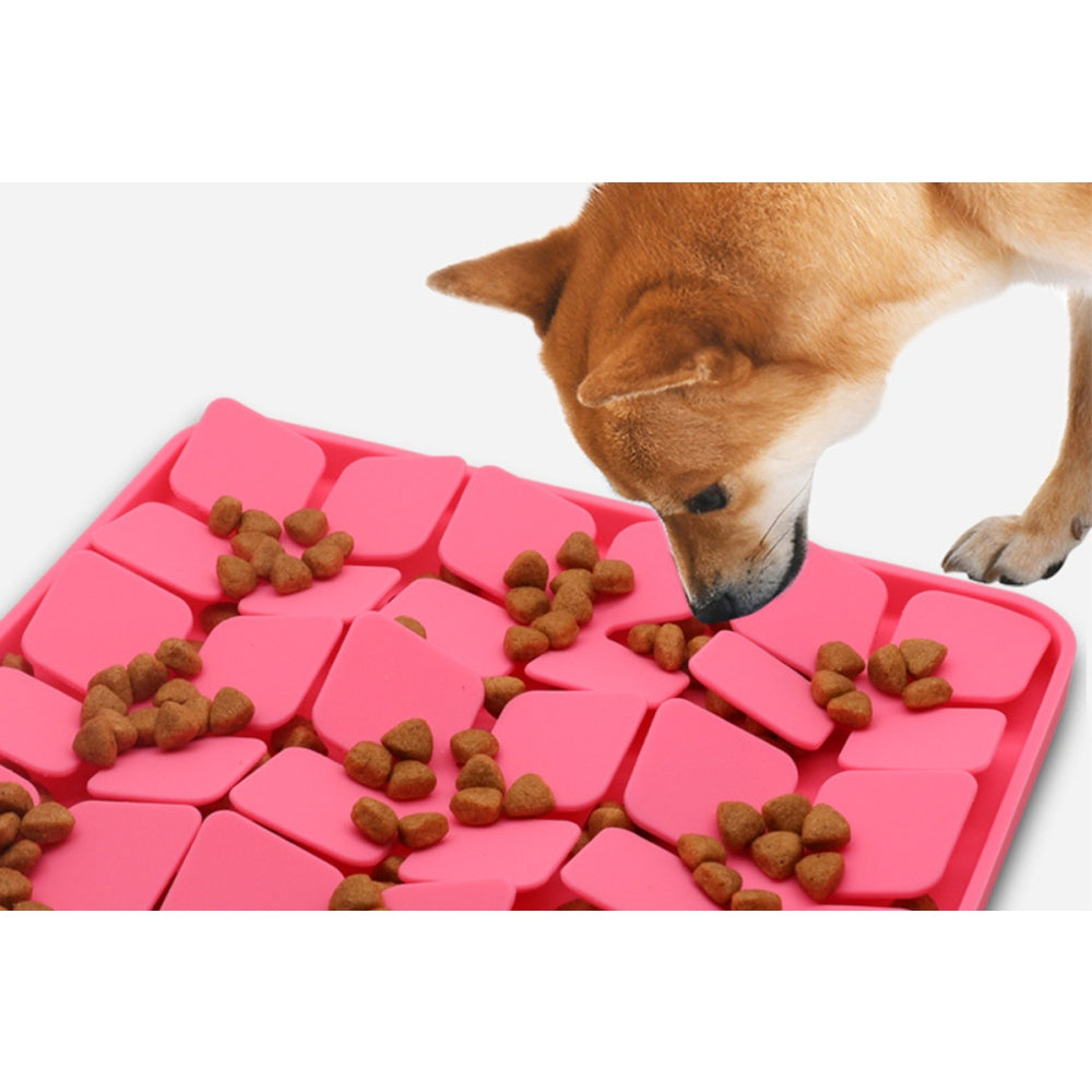 Silicone Snuffle Mat for Dogs Slow Feeder Lick Mat with Suction Cups