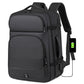 35L Large Water-Resistant Expandable Laptop Travel Backpack with USB Charging Hole