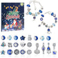 Christmas Advent Calendar DIY Bracelet Charm 24 Days Countdown Calendar Box