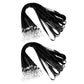 50 Flat Polyester ID Badge Lanyards with 360 Degree Swivel Hooks