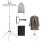 Foldable Garment Steamer Stand Adjustable Clothes Steaming Rack with Storage Bag