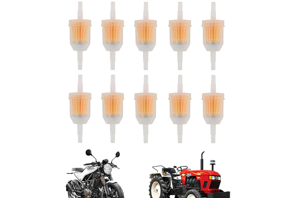 10Pcs Motor Inline Fuel Filters for Lawn Mower Small Engine
