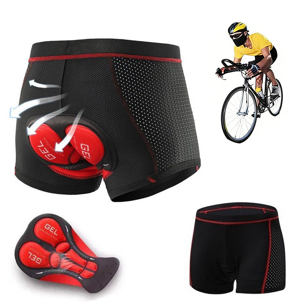 Silicone Gel Padded Cycling Underwear for Mountain Road