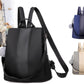 2-in-1 Backpack Shoulder Bag with Pom Pom