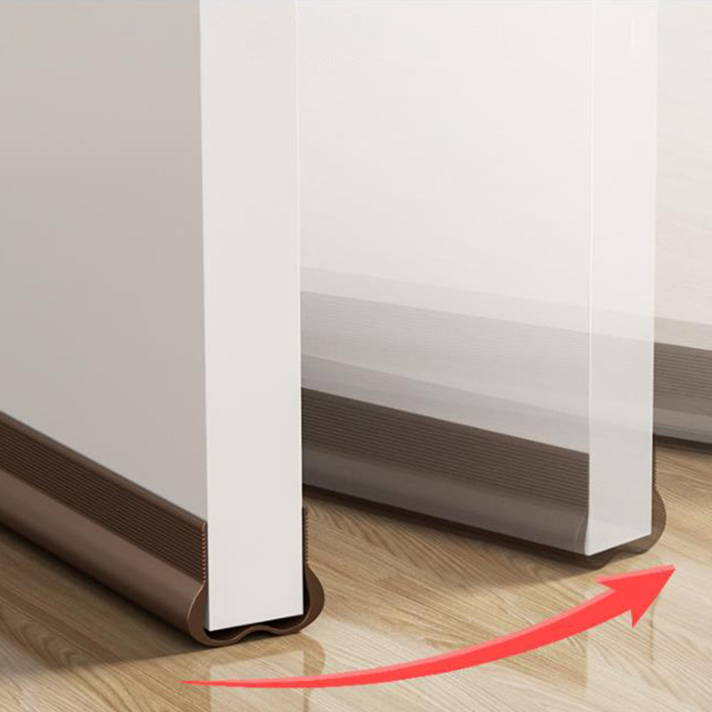 2Pcs 93cm Length Slide-On Under Door Seal Stopper Door Protective Strips