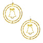 2Pcs Christmas LED Decoration Lights Battery Operated Double Ring LED String Christmas Decoration
