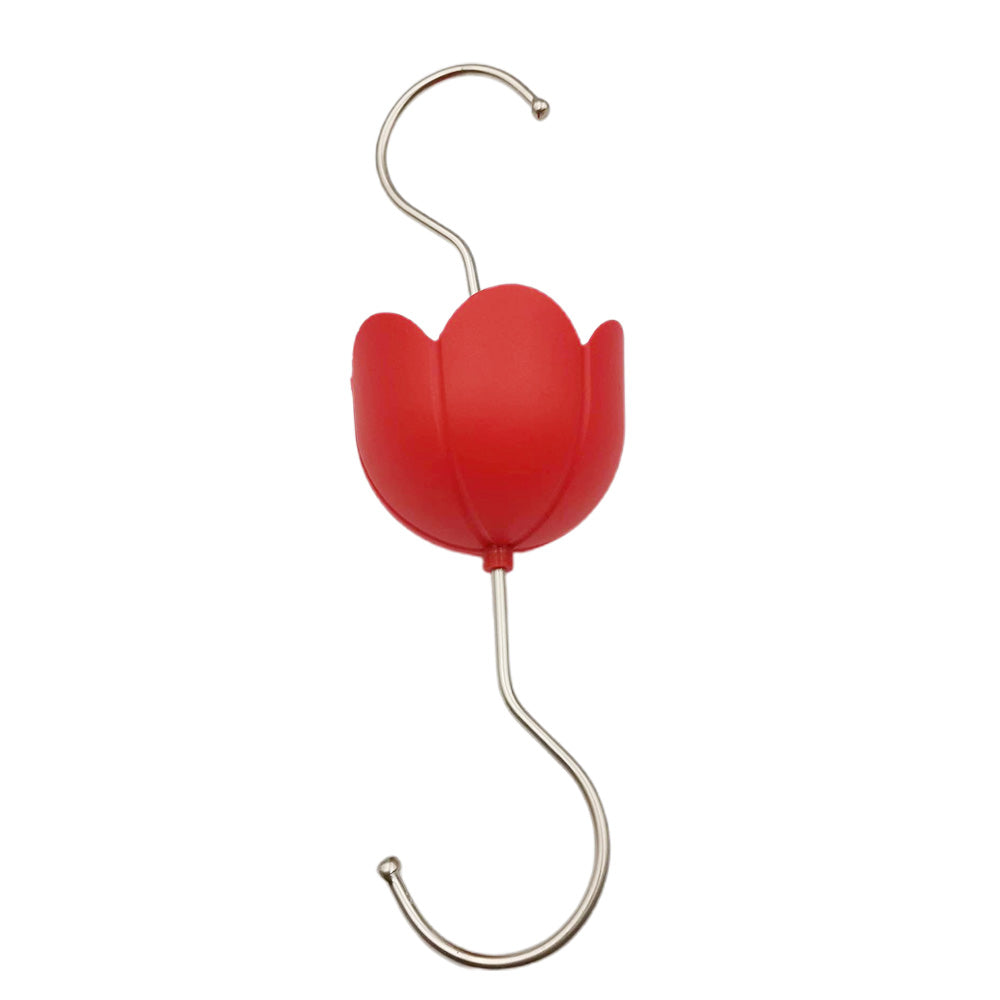Flower Shape Ant Moat Hummingbird Feeder for Outdoor Yard Hanging Feeder