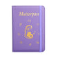 Pregnancy Daily Journal PU Cover Card Holder