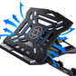2 in 1 Adjustable Laptop Cooling Stand with Phone Stand Foldable Computer Holder