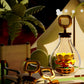 Creative Succulent Plants Decor Building Kits Toy with Decorative Light Strip
