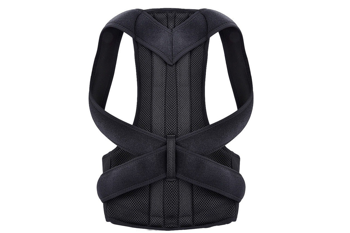 Adjustable Posture Corrector Full Back Shoulder Support Brace for Adults