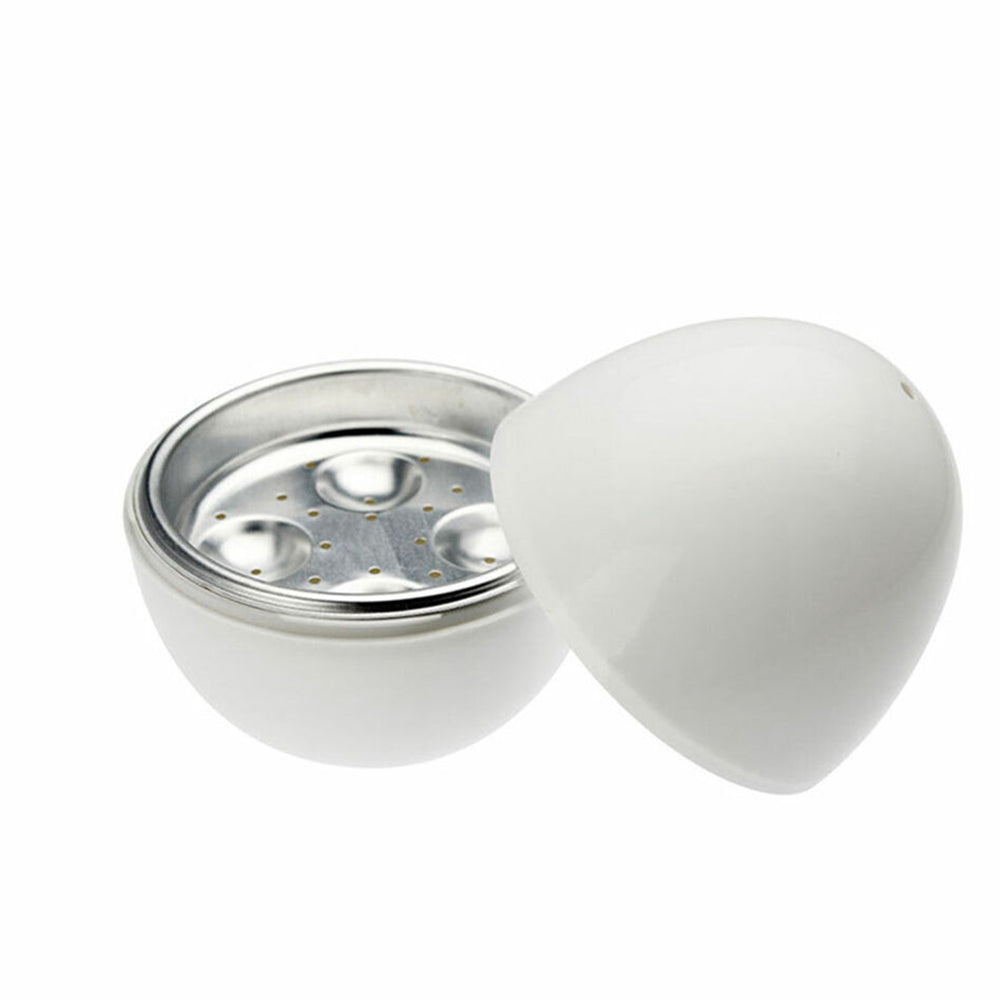 4 Eggs Breakfast Boiler Kitchen Cooker for Microwave