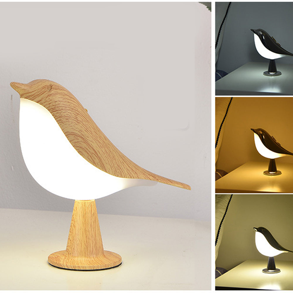 Magpie Bird Shape LED Touch Desk Lamp