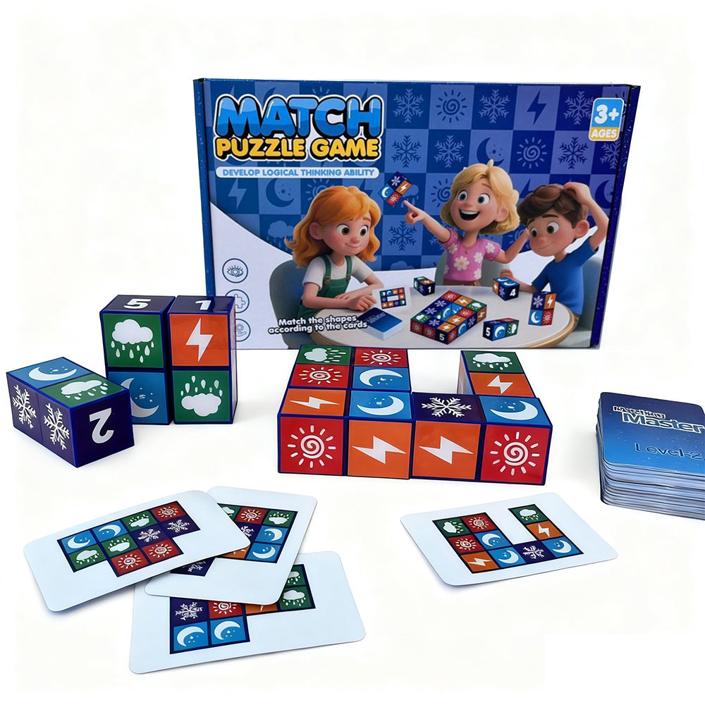 Pattern Matching Puzzle Games for Logic Training Toys