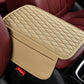 Microfiber Leather Car Center Console Cover Car Arm Rest Cover with 2 Storage Bags