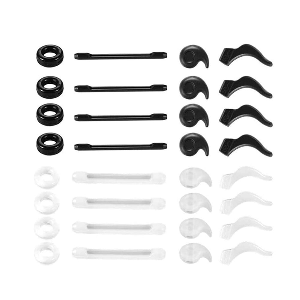 16 Pairs Eyeglasses Retainers Silicone Anti-Slip Eyeglass Holder