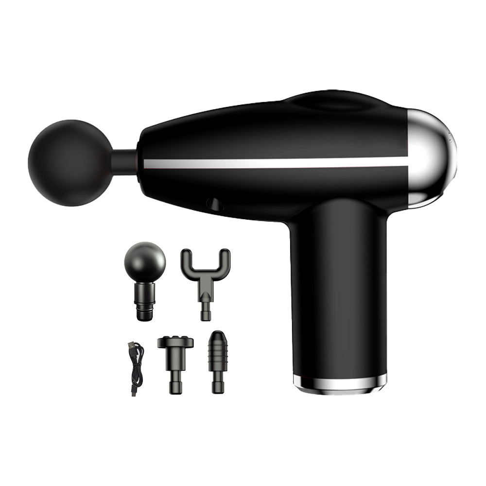 Portable Muscle Massage Gun for Back Neck Muscle Relieve with 4 Massage Heads