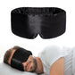 Silk Eye Mask Blackout Sleeping Face Hugging for Side Sleepers Pressureless