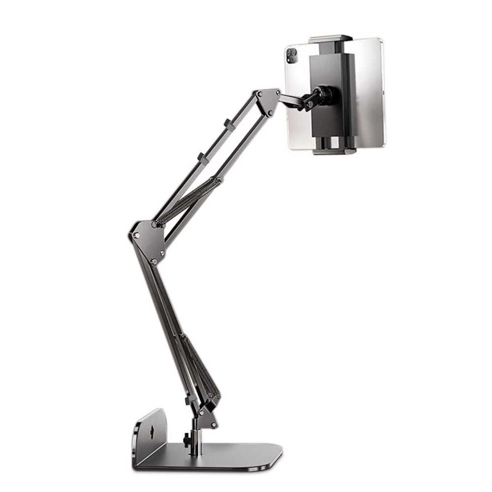 Adjustable Phone Tablet Holder Stand for 4–11 Inch Devices Desktop and Clamp Mount