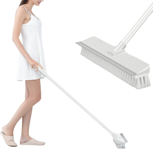 2 in 1 Long Handle Floor Brush Shower Cleaning Brush for Bathroom Kitchen Tiles