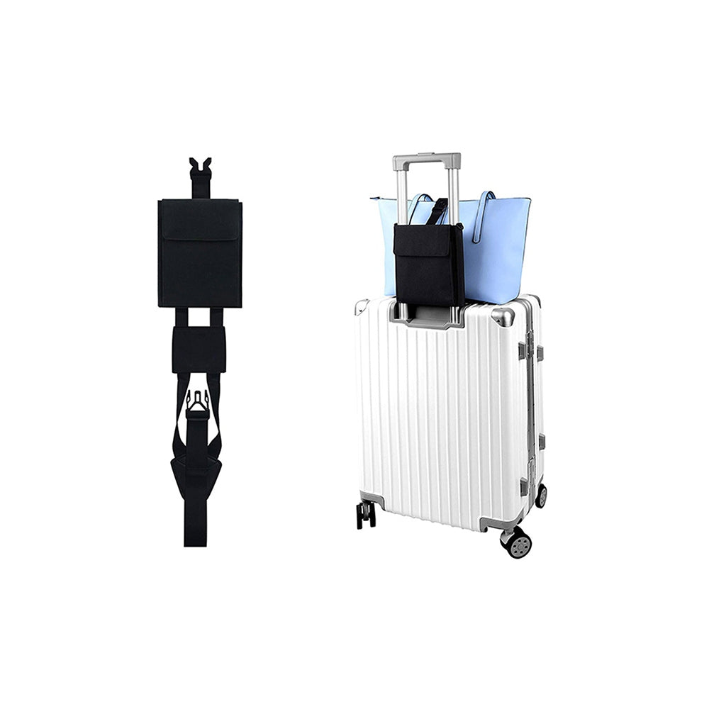Travel Luggage Strap with Pouch Travel Accessory