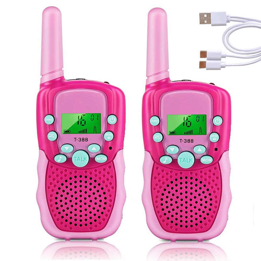 2Pcs Walkie Talkie Toy Walky Talky with 22 Channels