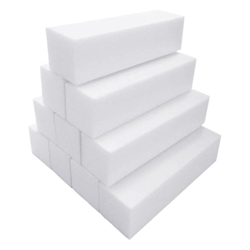 10Pcs 150 Grit Nail Buffer Blocks for Acrylic and Gel Nails