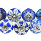7Pcs Ceramic Cabinet Drawer Knobs – Cupboard Door Handles Pulls for Furniture