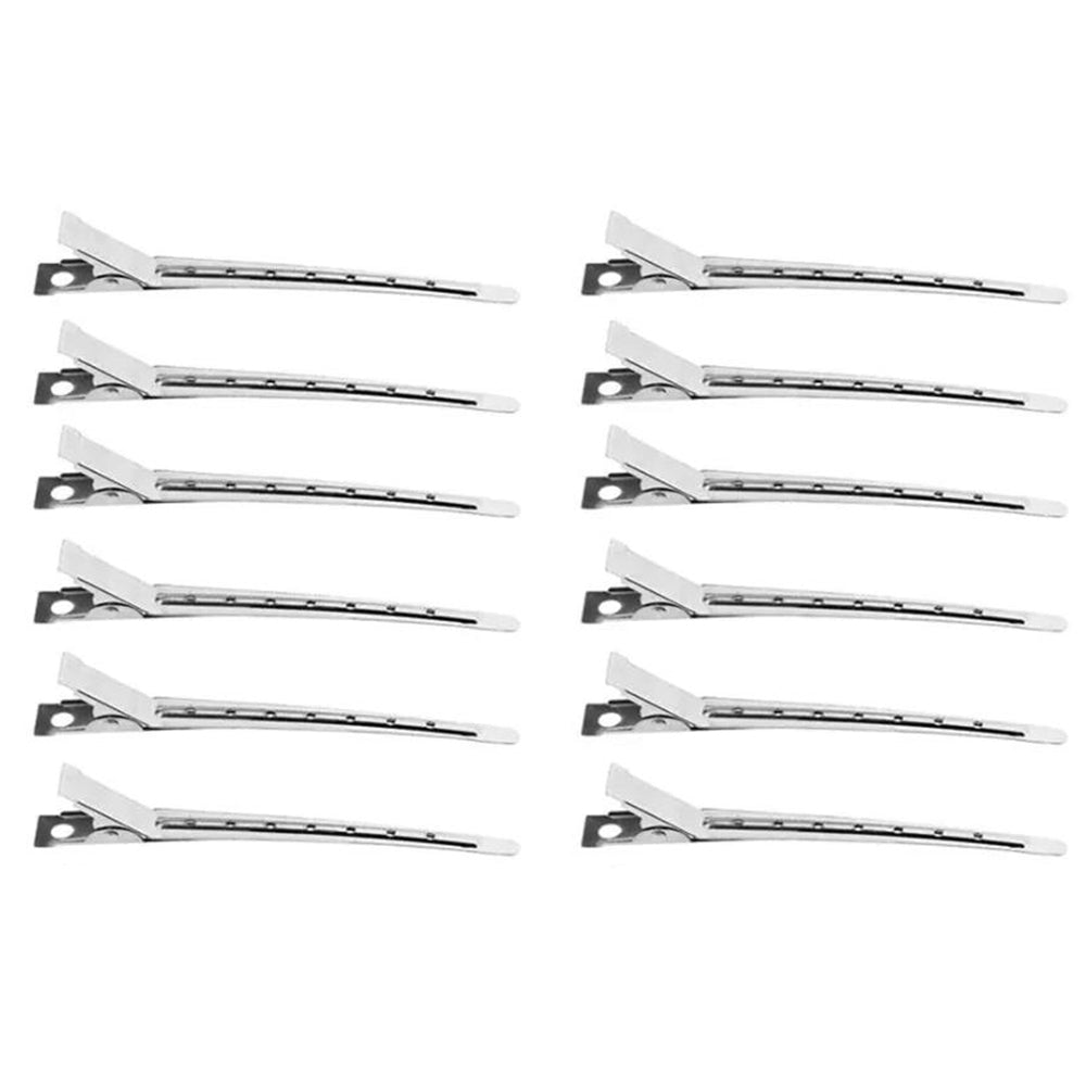 12Pcs Metal Duck-Billed Hair Clips for Hair Styling