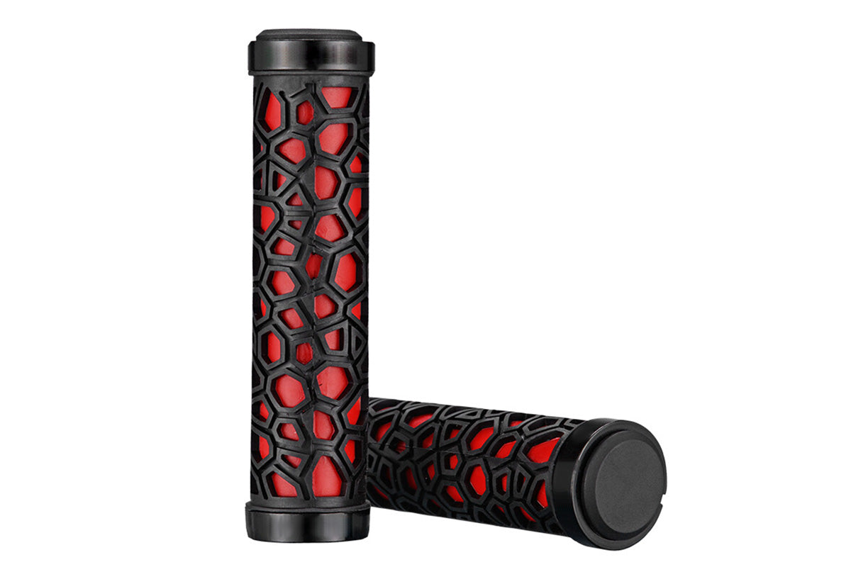 Lock-On Anti-Slip Bicycle Handlebar Grips for Mountain Bikes MTB