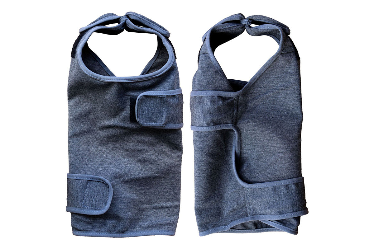 Pet Anxiety Relief Vest Dog Adjustable Calming Wrap for Thunderstorms Travel