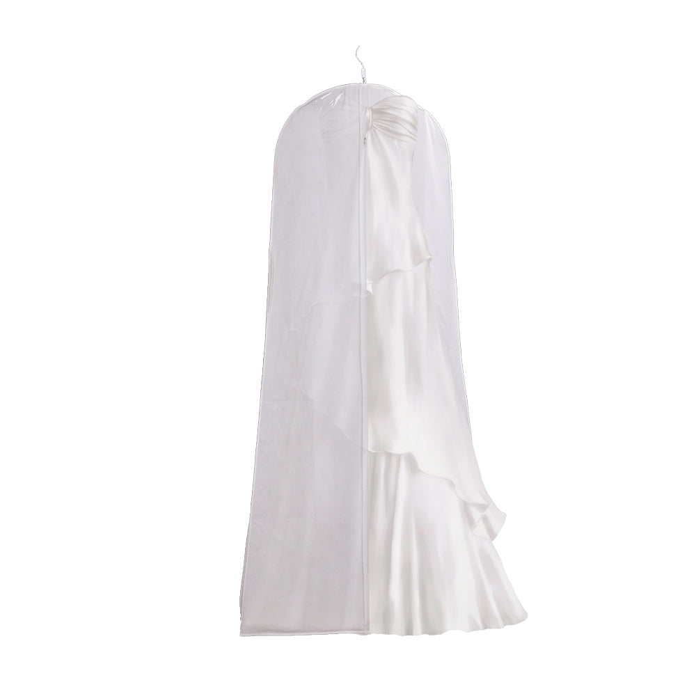 180CM White Wedding Dress Garment Storage Bag