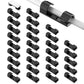 5mm Self Adhesive Cable Clips and Cord Holders for Wire Management