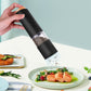 2PCS Electric Pepper Grinder LED Light Adjustable Coarseness
