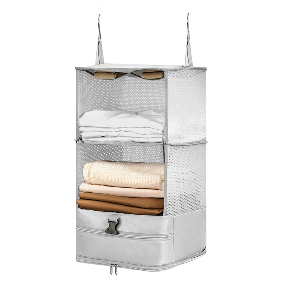 Portable Travel Hanging Luggage Organizer Foldable Packing Cube