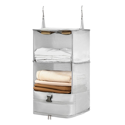 Portable Travel Hanging Luggage Organizer Foldable Packing Cube