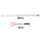 Stainless Steel 10-Section Telescopic Golf Ball Retriever