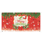 Merry Christmas Holiday Banner Garage Door Cover Mural Backdrop Decorations