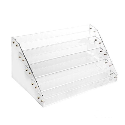 Clear Acrylic Nail Polish Display Rack Holder Multi-layer