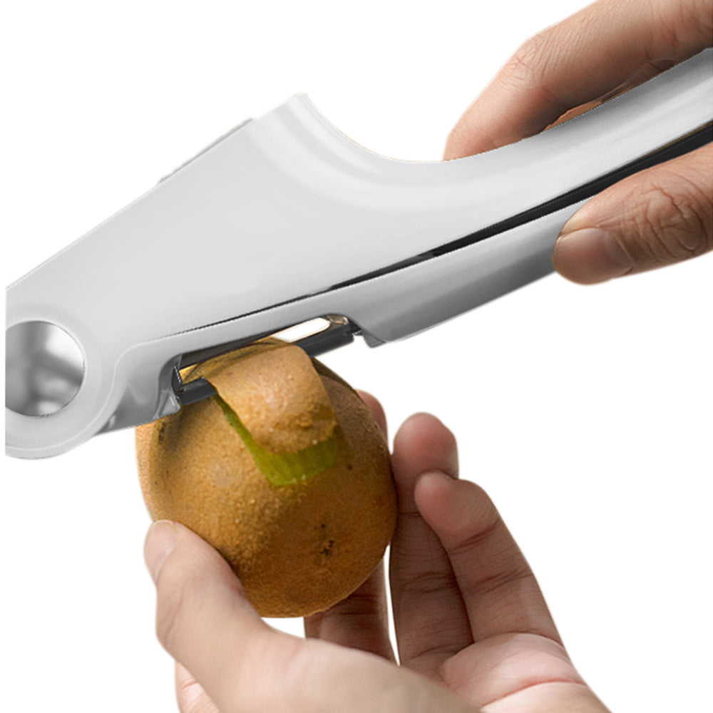 4-in-1 Garlic Press Mincer Garlic Crusher Slicer Peeler Can Opener Jar Opener