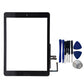Replacement Glass Screen Compatible with iPad 5th to 9th Gen with Repair Tools-Black