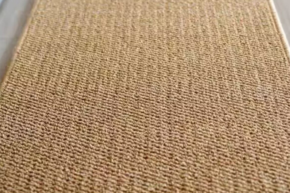 Faux Linen Window Sill Protector Mat Anti-Scratch Window Sill Cover for Bay Window Balcony