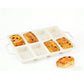 Silicone Muffin Pan 8 Cup  with Stainless Steel Frame