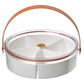 Divided Serving Tray with Lid and Handle Snack Platter Organizer