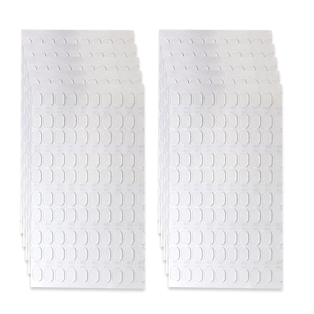 10 Sheets Nano Invisible Double Sided Adhesive Tape Transparent Removable Strong Sticker for Home Car Decoration Fixing