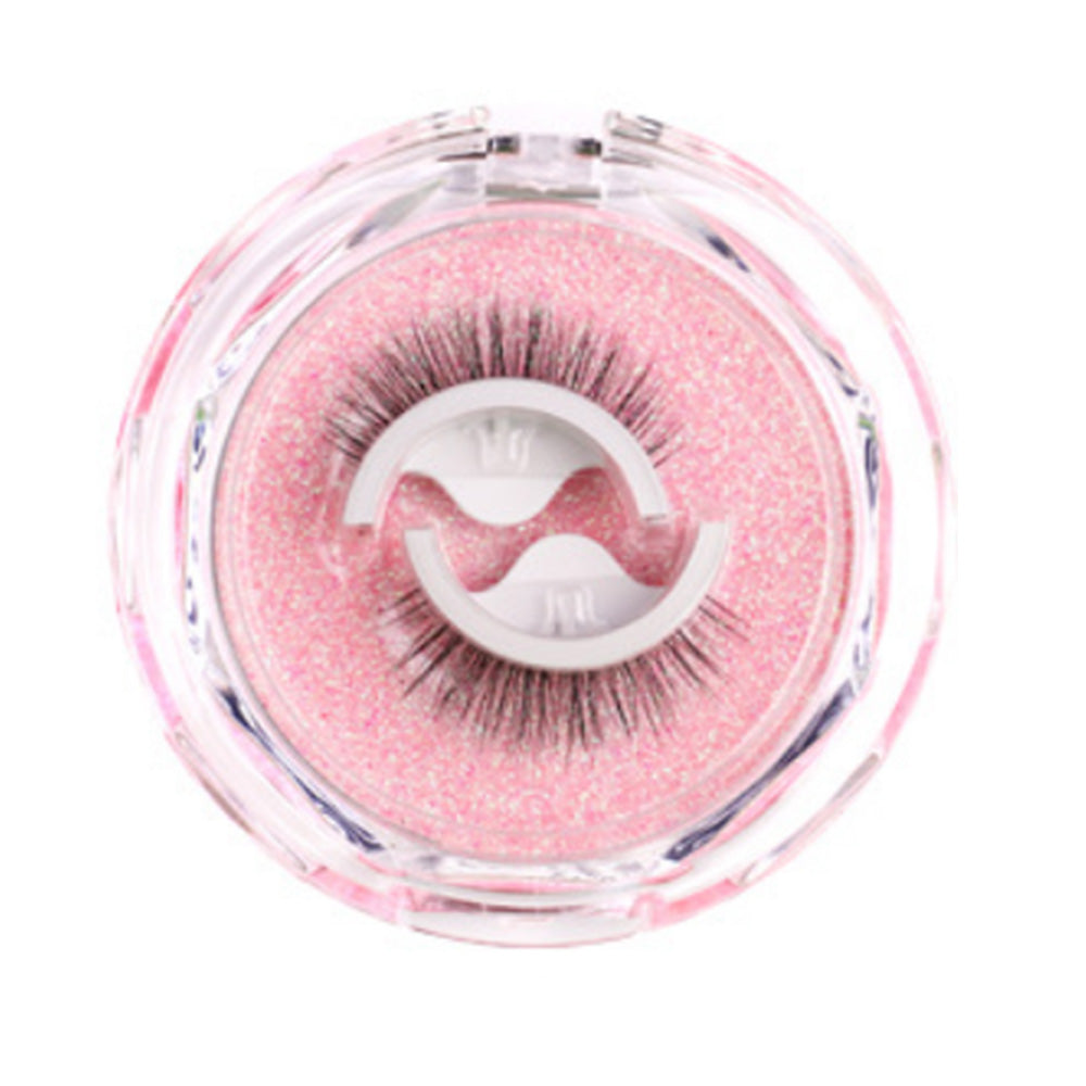6 Pairs Eyelashes Self-Adhesive Natural Multiple Reversible Glue Free Reusable Eyelashes