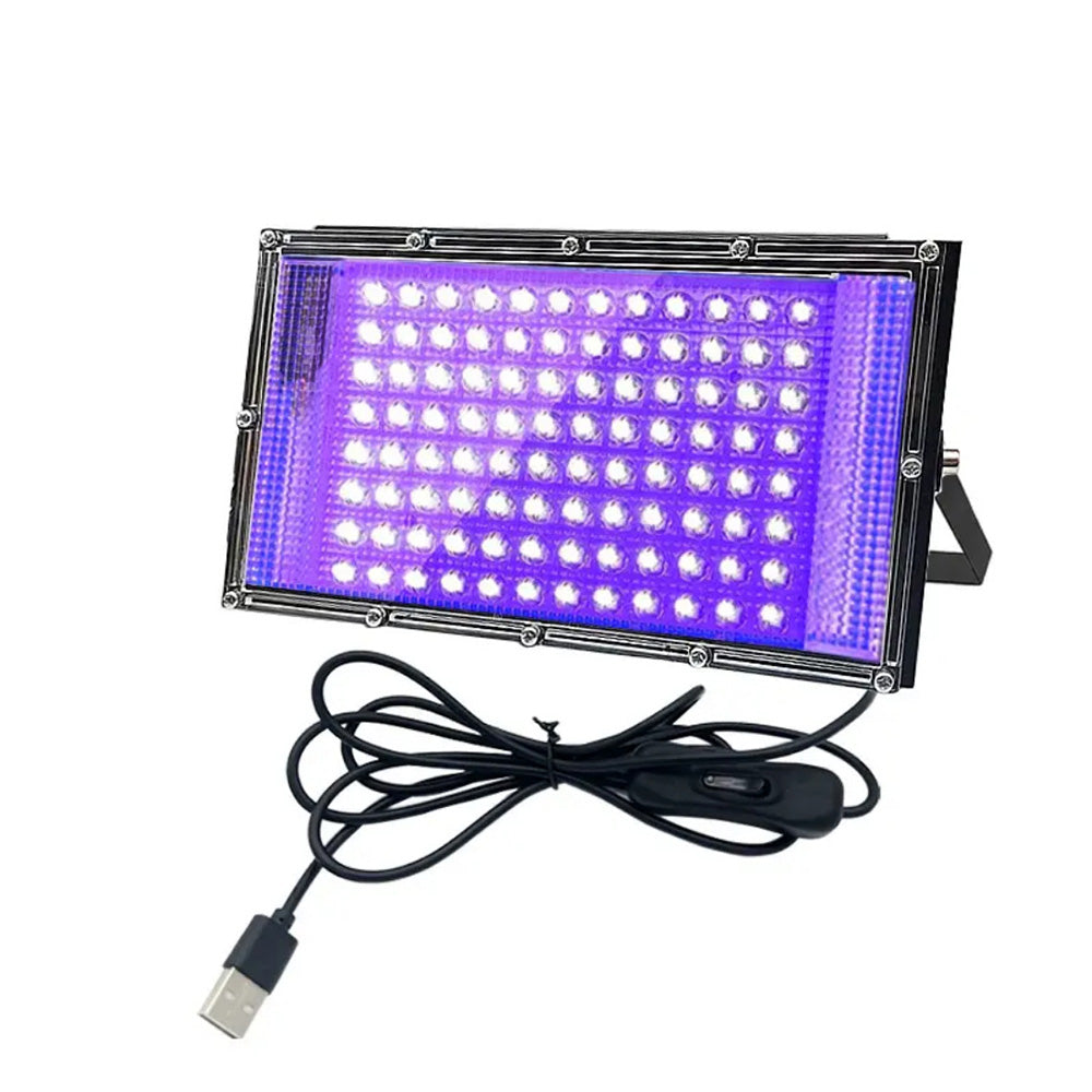 96 LED Purple USB Stage Ambient Light for Halloween Christmas Party