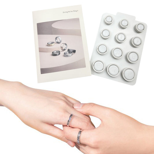 12-Piece Ring Sizer Set Compatible With Oura Ring 4 Unisex