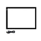 A3 Ultra Thin Portable LED Copy Board Light Tracing Box with Scale